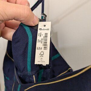 Layton Midi Dress in Stripe (Madewell) - Size 4